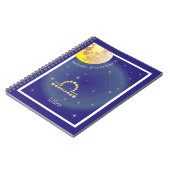 天秤座9月24日～10月23日Notizheft ノートブック (左側)