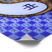 天秤座&アースオックス ポスター (角)