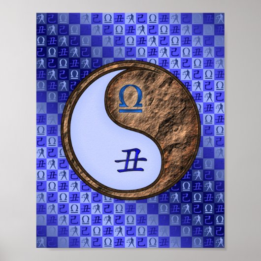 天秤座&アースオックス ポスター (正面)