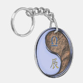 天秤座&アースドラゴン キーホルダー (正面左)