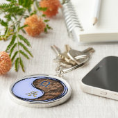 天秤座&アースドラゴン キーホルダー (側面)