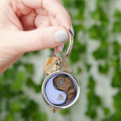 天秤座&アースドラゴン キーホルダー (手)