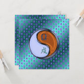 天秤座&ウッドドッグ カード (正面/裏面インサイチュ)