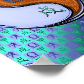 天秤座&ウッドドッグ ポスター (角)