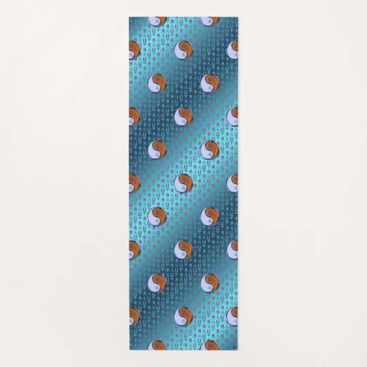 天秤座&ウッドドッグ ヨガマット (正面)