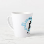 天秤座 カフェラテマグ (左アングル)