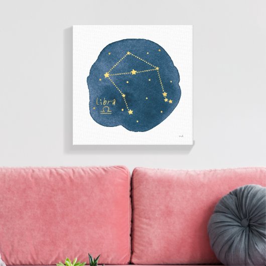 天秤座 キャンバスプリント (インサイチュ (リビング))