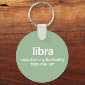 天秤座 キーホルダー (正面)