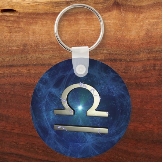 天秤座 キーホルダー (正面)