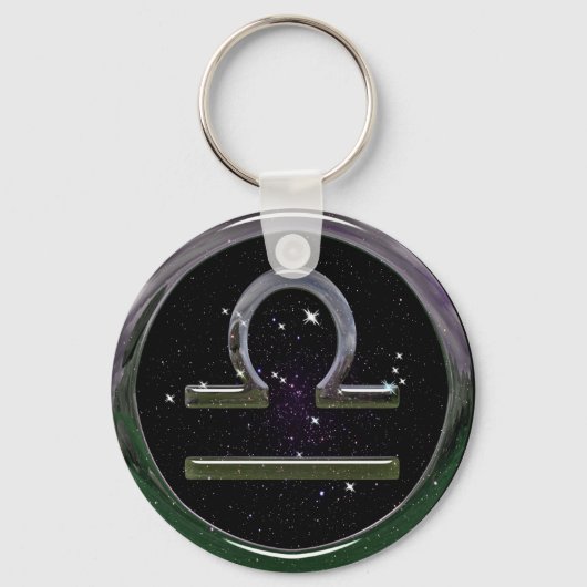 天秤座 キーホルダー (正面)
