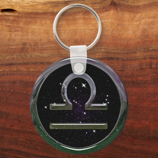 天秤座 キーホルダー (正面)