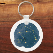 天秤座 キーホルダー (正面)