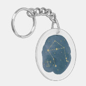 天秤座 キーホルダー (正面左)