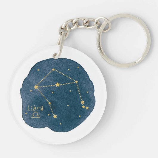 天秤座 キーホルダー (裏面)