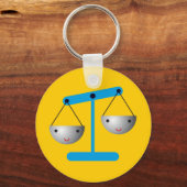 天秤座 キーホルダー (正面)
