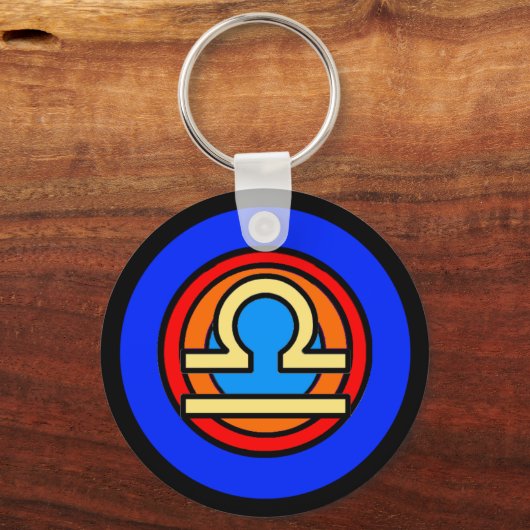 天秤座 キーホルダー (正面)