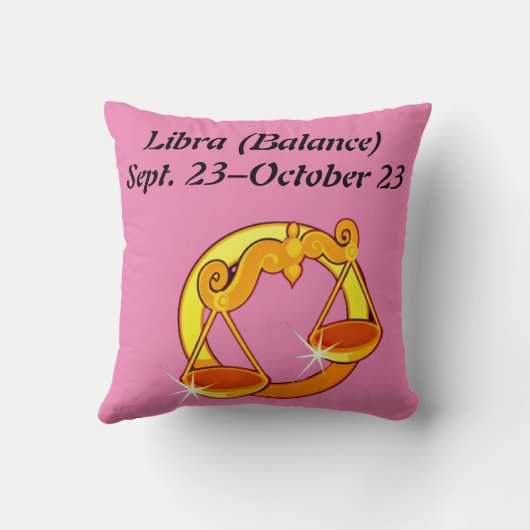 天秤座 クッション (裏面)