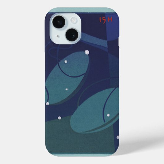 天秤座 コンセプト ヴィンテージ 占星術 Case-Mate iPhoneケース (裏面)