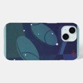 天秤座 コンセプト ヴィンテージ 占星術 Case-Mate iPhoneケース (裏面 (横))