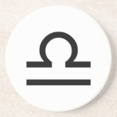 天秤座 コースター (正面)