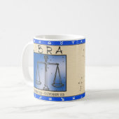 天秤座 コーヒーマグカップ (正面左)