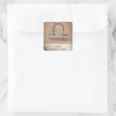 天秤座 スクエアシール (バッグ)