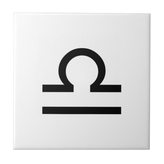 天秤座 タイル (正面)