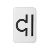 天秤座 バスマット (正面縦)