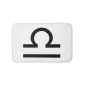 天秤座 バスマット (正面)