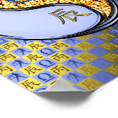 天秤座&ファイアドラゴン ポスター (角)