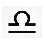 天秤座 フォトプリント            (正面)