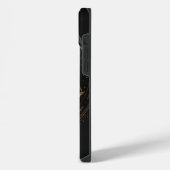 天秤座 ブラック ゴールド Case-Mate iPhoneケース iPhone 14 Plusケース (左側面)