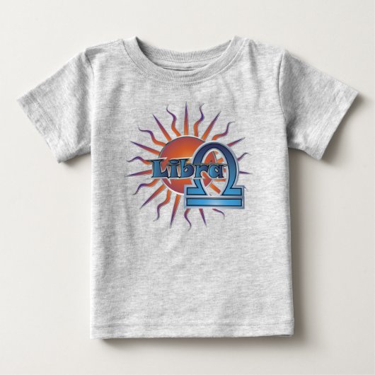 天秤座 ベビーTシャツ (正面)