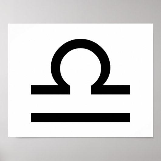 天秤座 ポスター (正面)