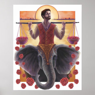 天秤座 ポスター