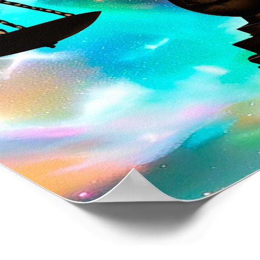 天秤座 ポスター (角)