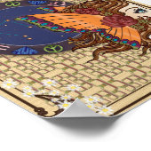 天秤座 ポスター (角)