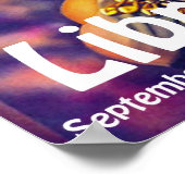 天秤座 ポスター (角)