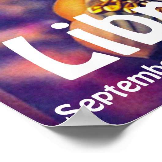 天秤座 ポスター (角)