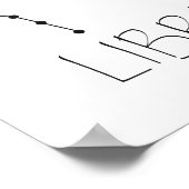 天秤座 ポスター (角)