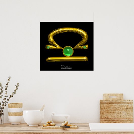 天秤座 ポスター (キッチン)