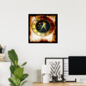 天秤座 ポスター (ホームオフィス)