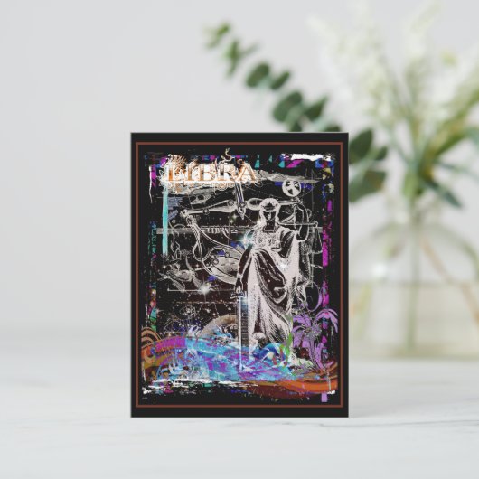 天秤座 ポストカード (スタンド正面)