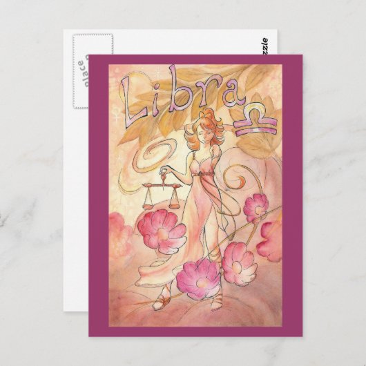 天秤座 ポストカード (正面/裏面)