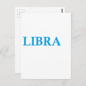 天秤座 ポストカード (正面/裏面)