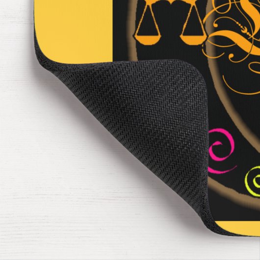 天秤座 マウスパッド (コーナー)