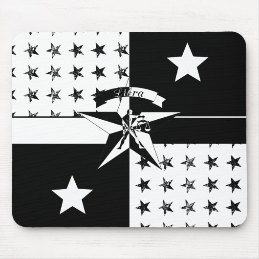 天秤座 マウスパッド (正面)