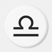 天秤座 マグネット (正面)