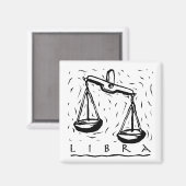 天秤座 マグネット (正面/裏面)