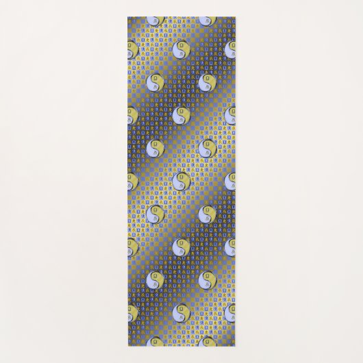 天秤座&メタルドラゴン ヨガマット (正面)